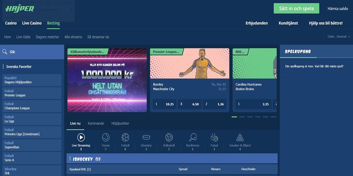 Hajper screenshot