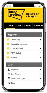Interwetten mobil